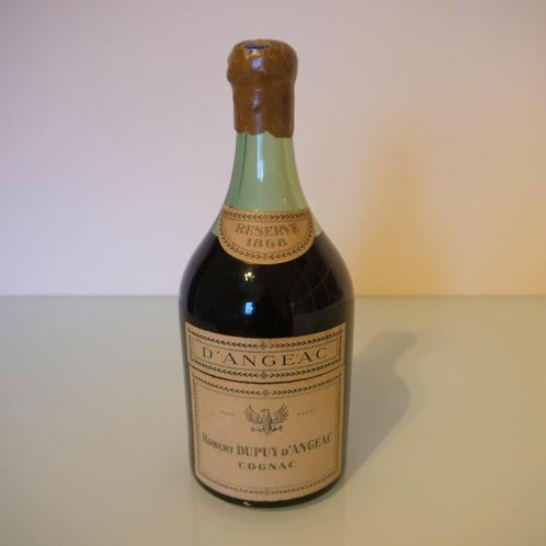 Cognac Robert Dupuy D'Angeac Réserve 1868, Collections, Vins, Comme neuf, Autres types, France, Pleine, Enlèvement ou Envoi