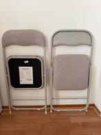 Chaise pliante beige, Maison & Meubles, Neuf, Tissus, Autres couleurs, Deux