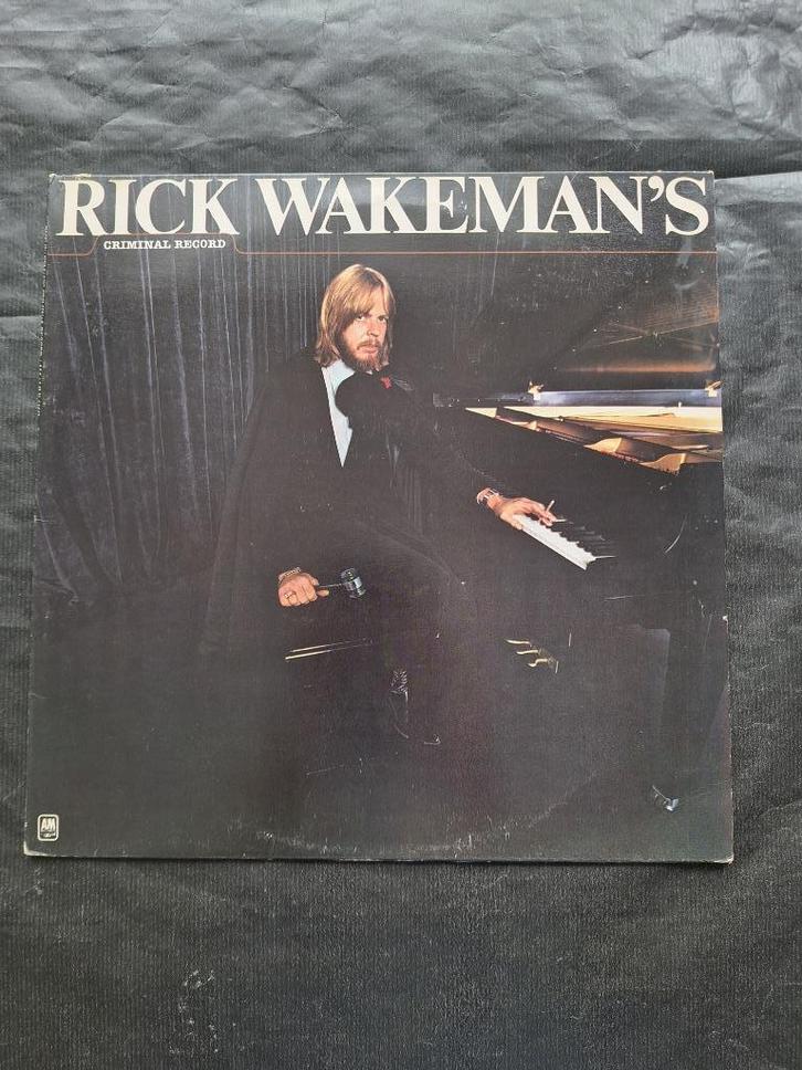 RICK WAKEMAN " Criminal Record" electro rock LP (1977) IZGS, CD & DVD, Vinyles | Rock, Comme neuf, Progressif, 12 pouces, Envoi