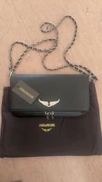 Sac zadig argenté, Handtassen en Accessoires, Tassen | Damestassen, Verzenden, Nieuw, Zwart, Avondtasje