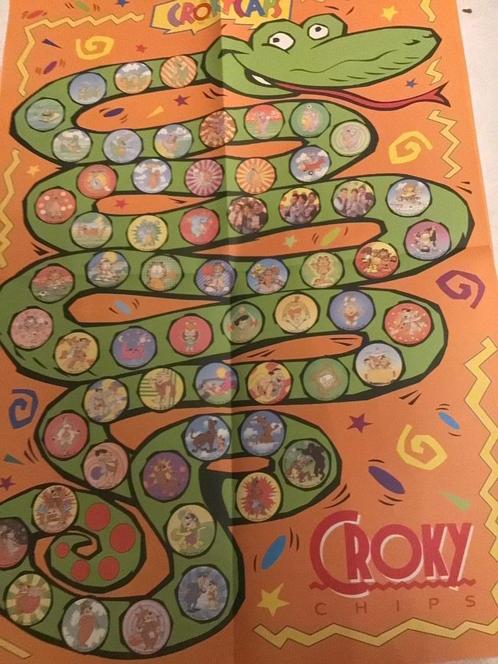 Croky Clouseau poster flippo poster jaren 1985, Verzamelen, Posters, Ophalen of Verzenden