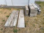 Lot beton boorden en palen, Ophalen, Gebruikt, Beton, Overige typen