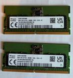 sodimm ddr5 5600 16GB (kit van 2x 8gb), Enlèvement ou Envoi, Comme neuf, DDR5, Laptop