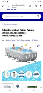 Zwembad intex, Tuin en Terras, Ophalen, 200 tot 300 cm, 80 tot 120 cm, Zo goed als nieuw