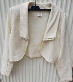 Boléro in gebroken wit maat 38, Kleding | Dames, Truien en Vesten, Ophalen of Verzenden, Gedragen, Maat 38/40 (M), Wit