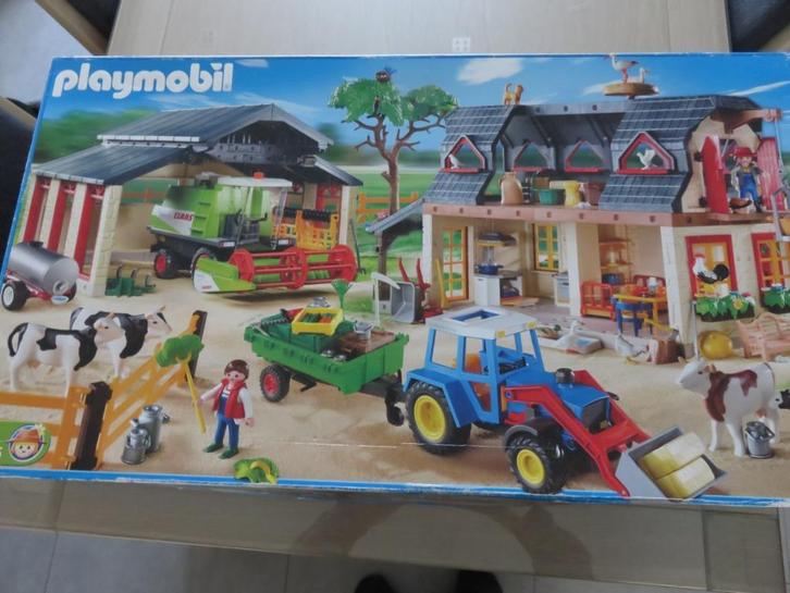 Playmobil 4055- Luxe boerderij, Kinderen en Baby's, Speelgoed | Playmobil, Zo goed als nieuw, Complete set, Ophalen