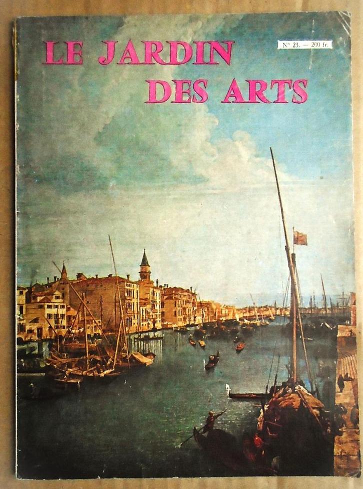 Le Jardin des Arts, n 23, Septembre 1956 - Revue mensuelle, Boeken, Kunst en Cultuur | Beeldend, Gelezen, Overige onderwerpen
