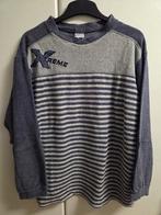 Winterpyjama jeansblauw gestreept met lange broek, Perlina S, Ophalen of Verzenden, Gedragen