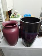 2 vases en bon état., Ophalen, Gebruikt, Zwart