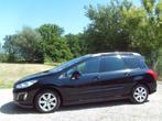 Peugeot 308SW Benzine 1.6 120PK Pano-Dak Mooie staat koopje, Euro 5, Stof, Zwart, 4 cilinders