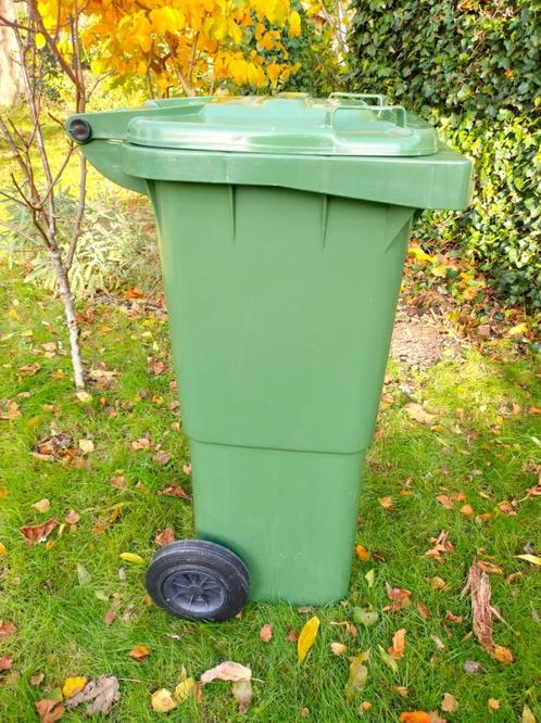 Groencontainer - Afvalcontainer 2 wielen, Inhoud 60 liter, Tuin en Terras, Bloembakken en Plantenbakken, Zo goed als nieuw, Kunststof