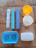 Set badkamer- en reisartikelen, Ophalen of Verzenden, Gebruikt, Blauw, Overige typen