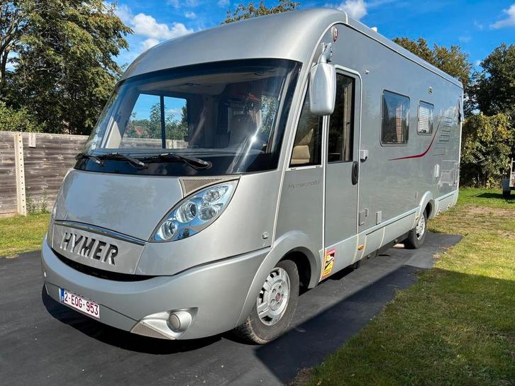 Hymer 654SL, Caravans en Kamperen, Mobilhomes, Particulier, Fiat, Fiat, Diesel, Automaat, Douche, Vloerverwarming, Luifel, Ophalen