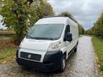 Fiat ducato A/C L3 H2 Lichte vracht 128€ Gekeurd v verkoop, Auto's, Bestelwagens en Lichte vracht, Stof, Zwart, Wit, 5 deurs