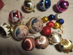 kerstballen zijdedraad, Ophalen of Verzenden, Gebruikt