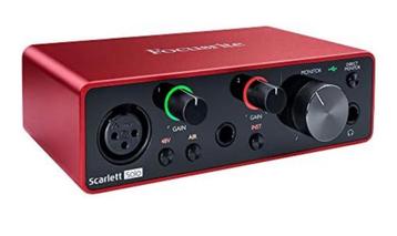 Interface audio USB Focusrite Scarlett Solo de 3e génération, Enlèvement, Neuf, Focusrite