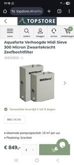 Vijverfilter en zeebochtfilter en luchtpomp, Ophalen, Gebruikt, Vijverfilter