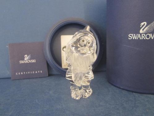 Swarovski Disney dwerg Bashful, Bloosje, Verzamelen, Swarovski, Nieuw, Figuurtje, Ophalen of Verzenden