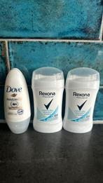 Deodorant smeren - Dove en Rexona antitransparant, Handtassen en Accessoires, Uiterlijk | Lichaamsverzorging, Nieuw, Ophalen