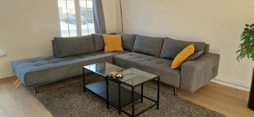 Moderne hoekzetel - Merk Passe Partout, Huis en Inrichting, Zetels | Zetels, Zo goed als nieuw, Hoekbank, 250 tot 300 cm, Metaal