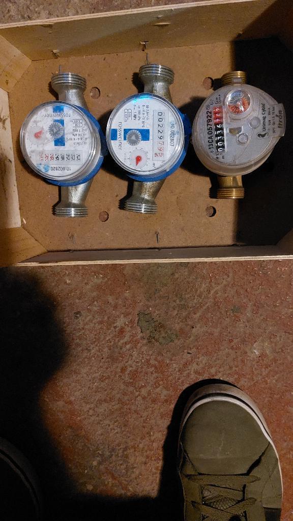 Compteur d'eau, Bricolage & Construction, Sanitaire, Neuf, Autres types, Inox, Enlèvement