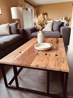 Table basse Richmond Interiors – bois d’orme et métal, Ophalen, 100 tot 150 cm, 50 tot 100 cm, Zo goed als nieuw