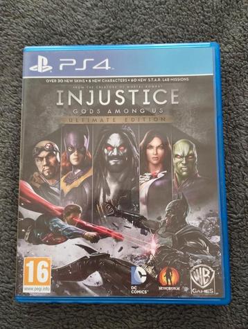 Injustice: Gods Among Us Game of the Year Edition, Playstati, Enlèvement ou Envoi, Comme neuf, Combat, À partir de 12 ans