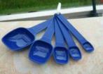 Tupperware: kleine maatlepels, Nieuw, Blauw, Ophalen of Verzenden