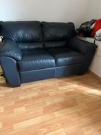 2 Leren zetels, Huis en Inrichting, Ophalen, Gebruikt, Leer