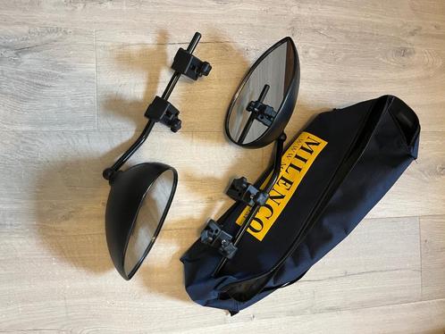 Caravanspiegels MILENCO, Caravans en Kamperen, Caravanaccessoires, Zo goed als nieuw, Ophalen of Verzenden