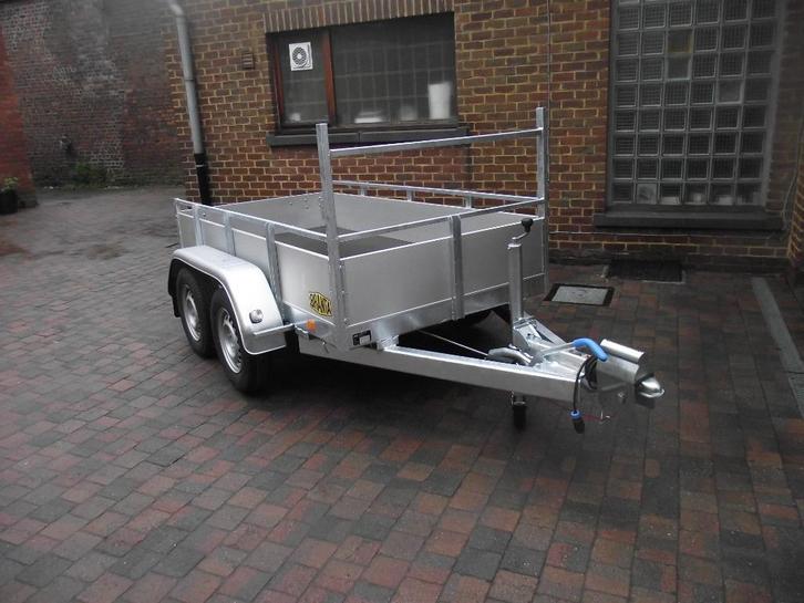 Nieuwe geremde bakaanhangwagens 3 x 1,5m te 9300 Aalst, Auto diversen, Overige Auto diversen, Ophalen