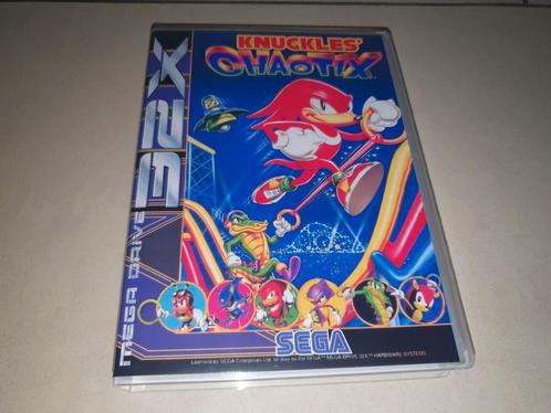 Knuckles Chaotix Sega 32X Game Case, Consoles de jeu & Jeux vidéo, Jeux | Sega, Comme neuf, Envoi