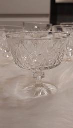 6 vintage champagne coupes VMC Reims uit de jaren '70., Antiek en Kunst, Antiek | Glaswerk en Kristal, Ophalen of Verzenden