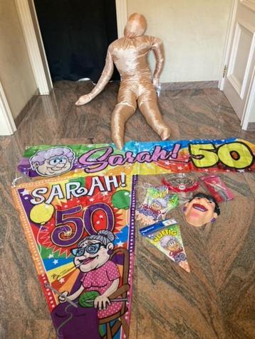 versiering SARAH 50 jaar beschikbaar voor biedingen