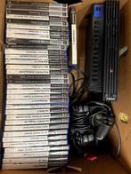 Sony Playstation 2 - Console + 107 Jeux, Avec 3 manettes ou plus, Noir, Utilisé, Enlèvement ou Envoi