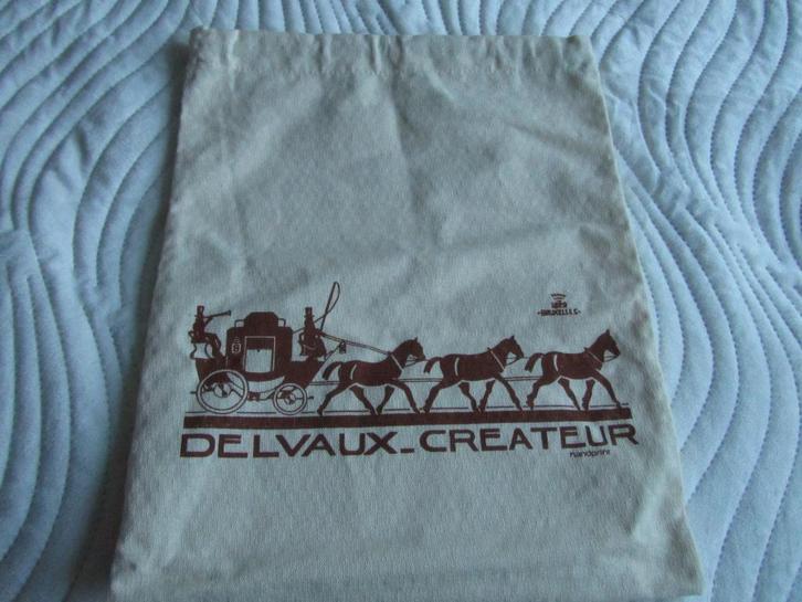 DELVAUX Linnen tashoes met logo, Handtassen en Accessoires, Tassen | Damestassen, Verzenden