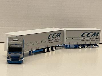 Herpa Scania R TL  CCM-Meier Schweden 1/87 beschikbaar voor biedingen