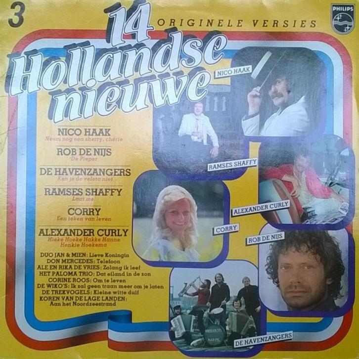 14 Hollandse Nieuwe - Deel 3, Cd's en Dvd's, Vinyl | Nederlandstalig, Zo goed als nieuw, Levenslied of Smartlap, 12 inch, Ophalen of Verzenden