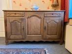 Buffet ancien en chêne, deux portes, deux tiroirs, Enlèvement
