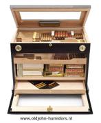 h1228 ADORINI HUMIDOR KABINET ADORINI AFICIONADO DELUXE, Envoi, Neuf, Boite à tabac ou Emballage