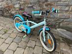 Decathlon Btwin 16" 4-6 jaar Blue Princess kinderfiets, Ophalen, Zo goed als nieuw