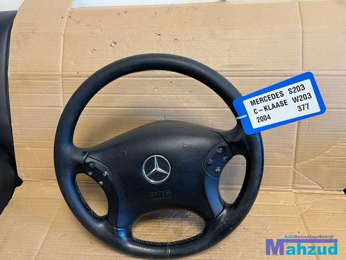MERCEDES C KLASSE W203 Stuurwiel stuur met airbag 2000-2007, Auto-onderdelen, Besturing, Mercedes-Benz, Gebruikt