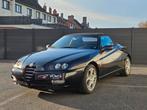Alfa Romeo Spider, uitzonderlijke staat., Auto's, Alfa Romeo, Voorwielaandrijving, Zwart, Cabriolet, Spider