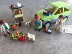 4345 + 4765 + 4491 playmobil Dierenartsauto- boerin - konijn, Ophalen, Zo goed als nieuw