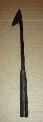 Pointe de lance Harpon Africaine Congo 33 cm longueur, Verzenden