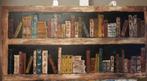 Boeken, olieverf paletmes op doek, nieuw., Ophalen
