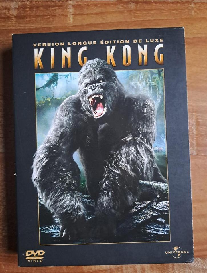 King Kong - Version longue - Edition Deluxe - Peter Jackson, CD & DVD, DVD | Aventure, Utilisé, Enlèvement ou Envoi