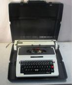 Belle machine à écrire rétro d'Hermès dans un étui de transp, Antiquités & Art, Enlèvement ou Envoi