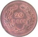 Portugal 20 reis, 1892, Ophalen of Verzenden, Losse munt, Overige landen