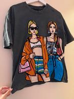T-shirt met print, Verzenden, Zara, Zo goed als nieuw, Korte mouw